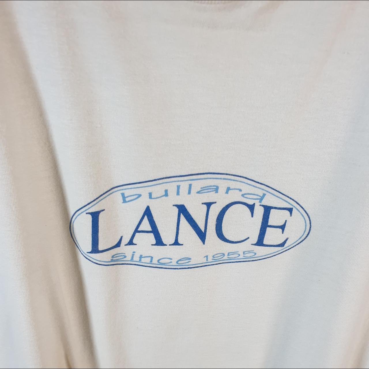 Vintage Hanes Bullard Lance 90s USA Single Stitch T Shirt Men’s XL White
