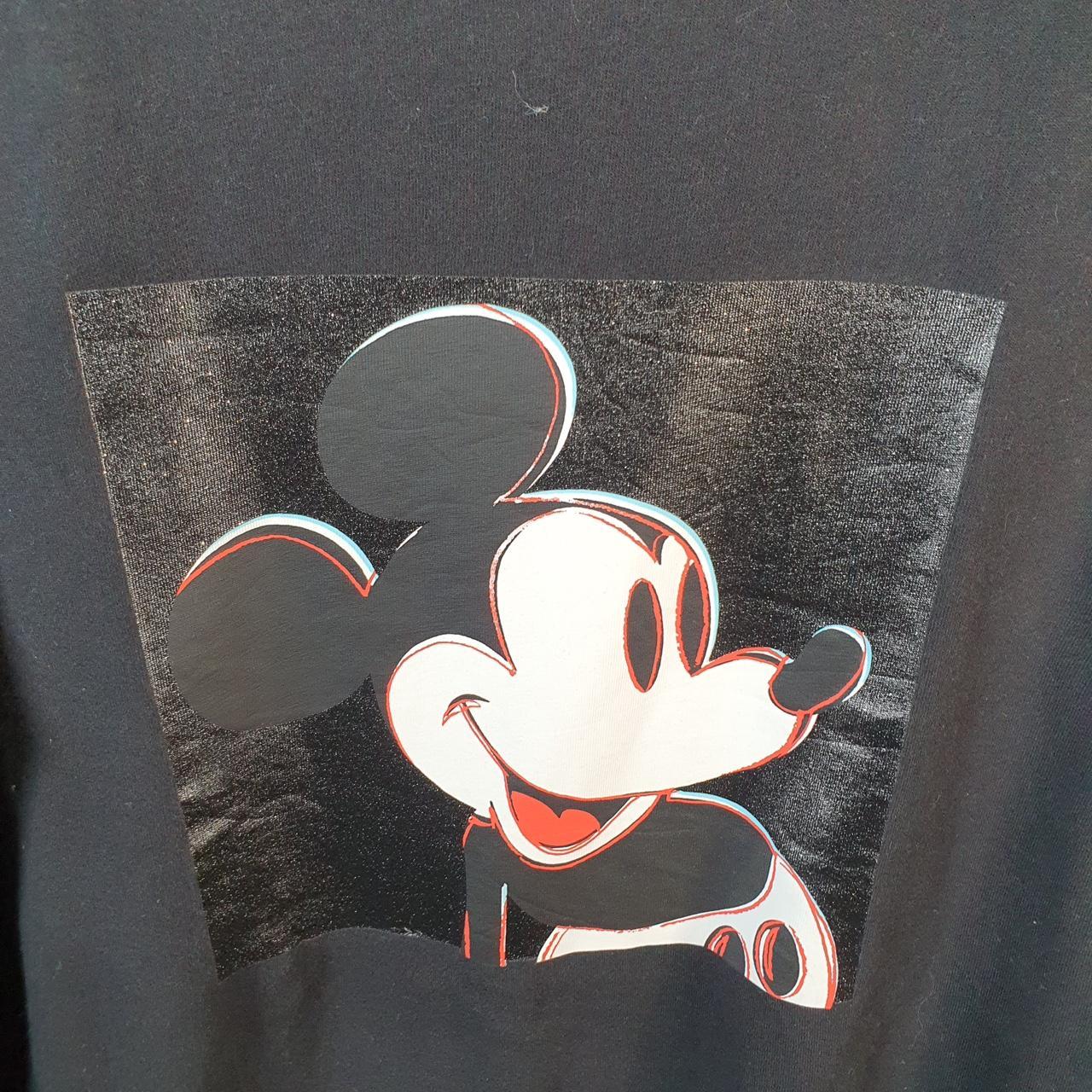 Vintage Disney Uniqlo Land Mickey Mouse T Shirt Men’s Medium Black Logo Graphic Cartoon