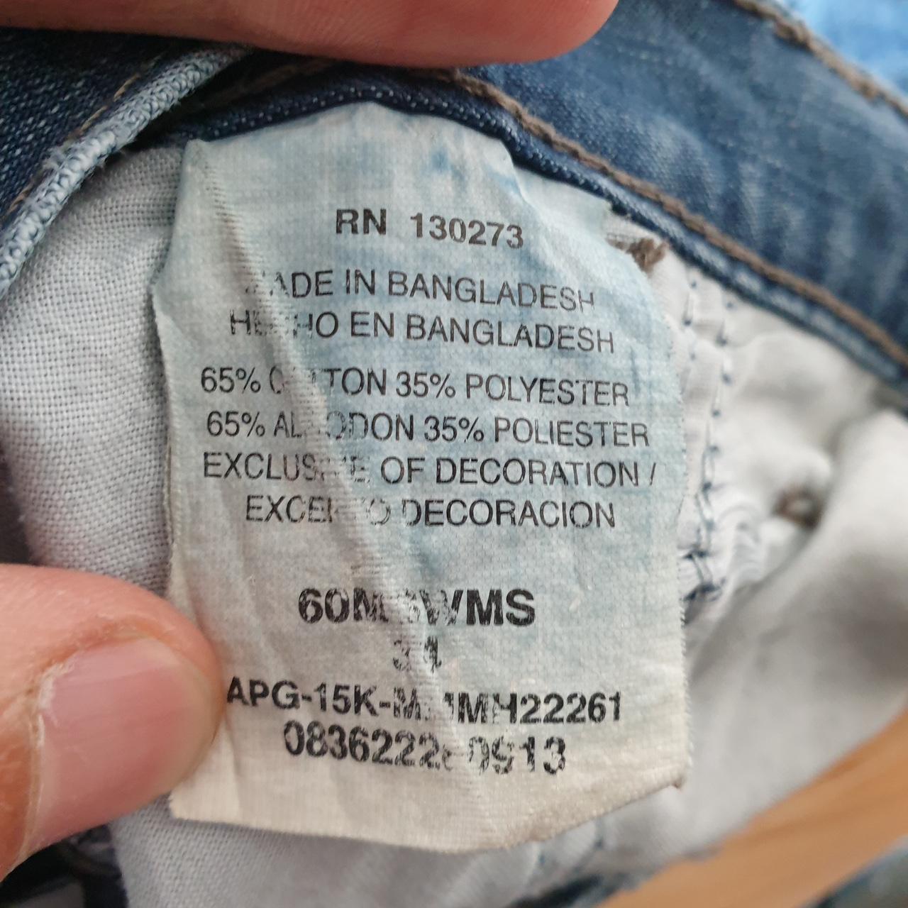 Vintage Wrangler Denim Shorts Jorts Cargo Men’s W34 Blue Baggy Cotton