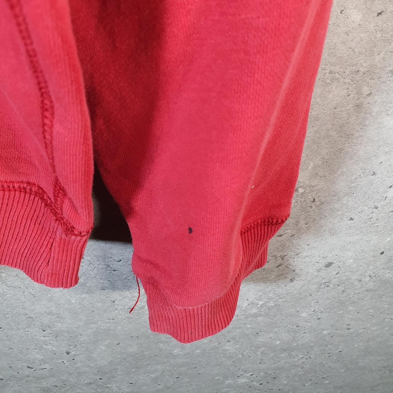 Vintage Nike Club Embroidered Hoodie Men’s Medium Red Swoosh Y2K Pullover