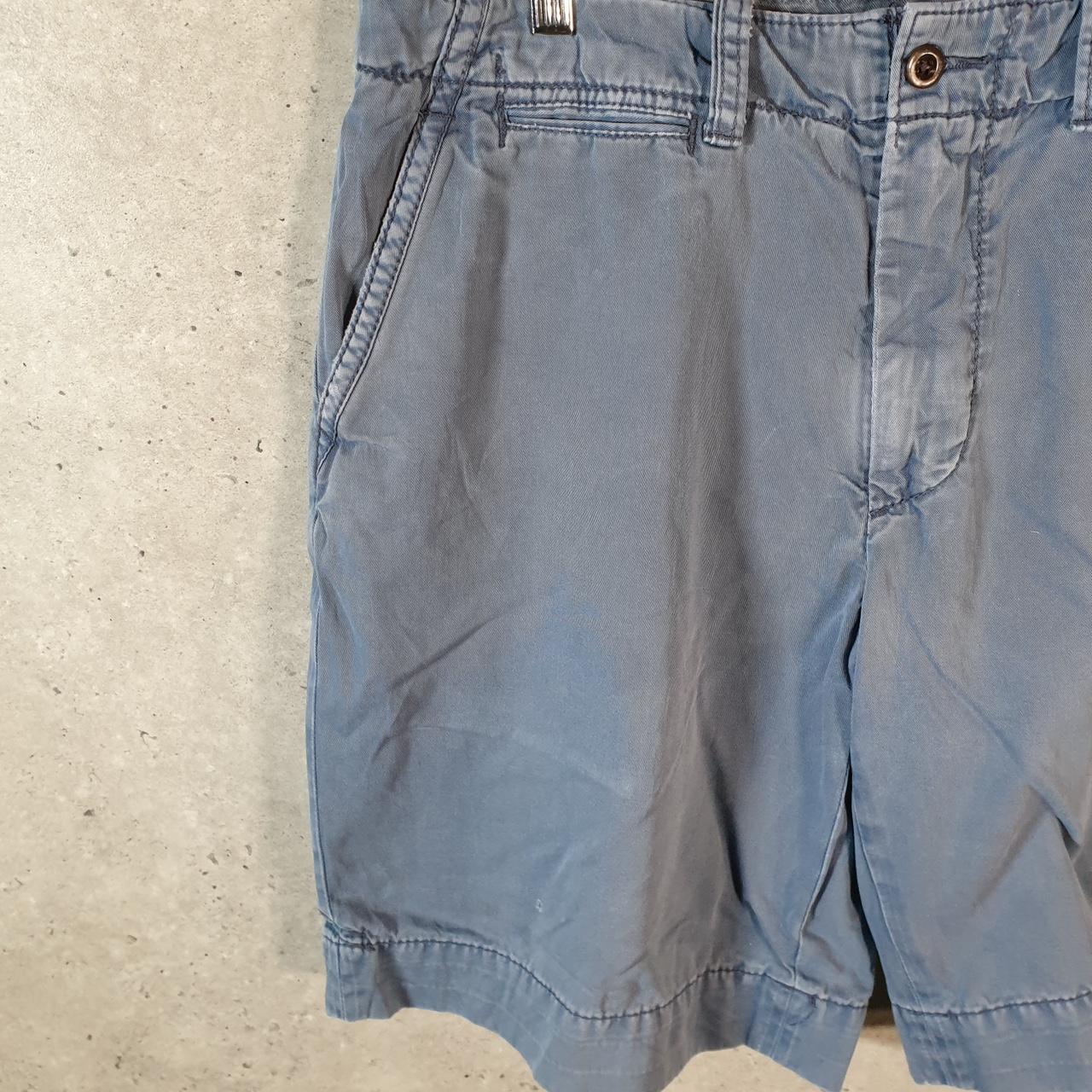 Vintage Ralph Lauren Polo Shorts Jorts Chino Cargo Men’s W36 Blue Baggy Cotton