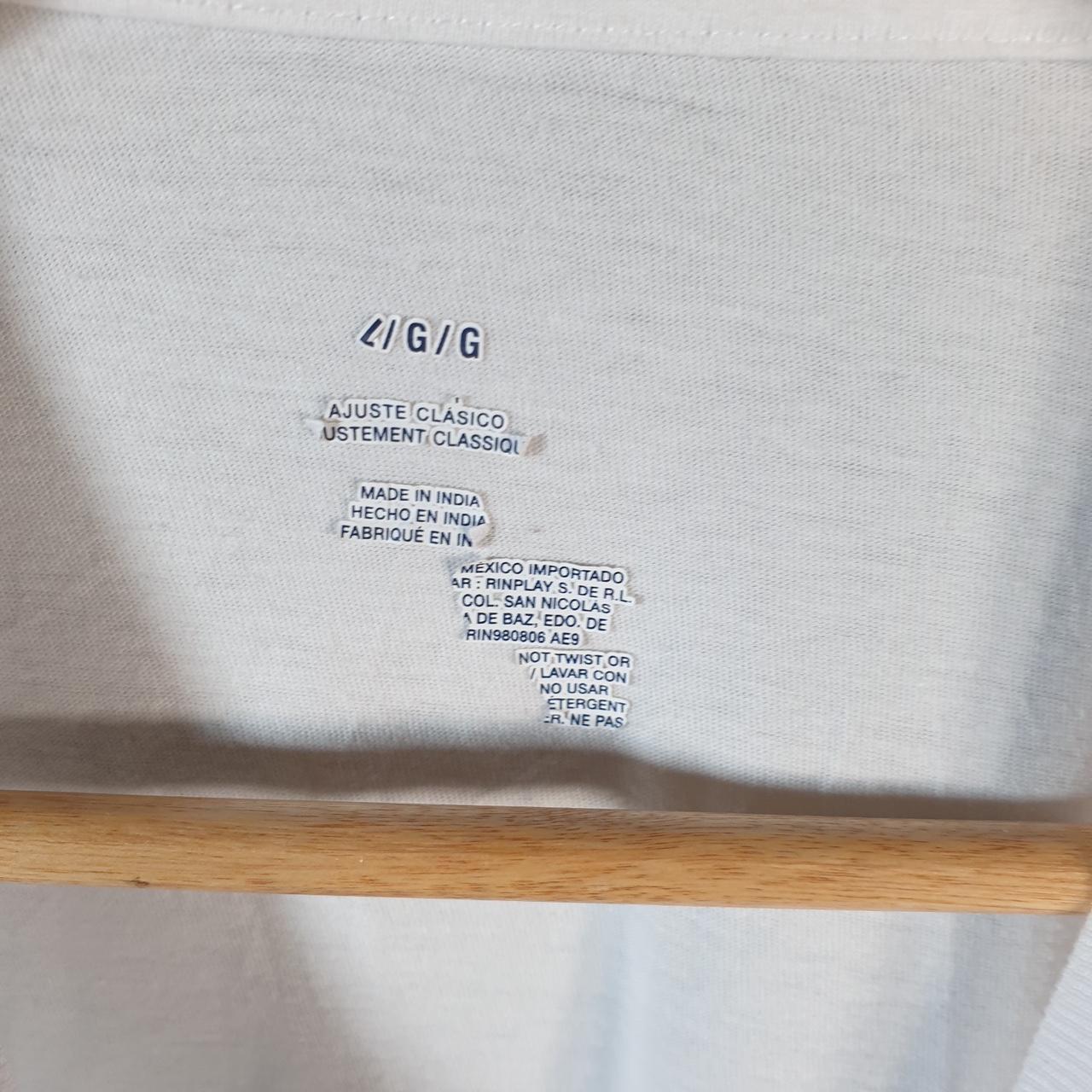 Vintage Ralph Lauren Polo Sport T Shirt Men’s Large White Classic Fit Embroidered Pony C9033