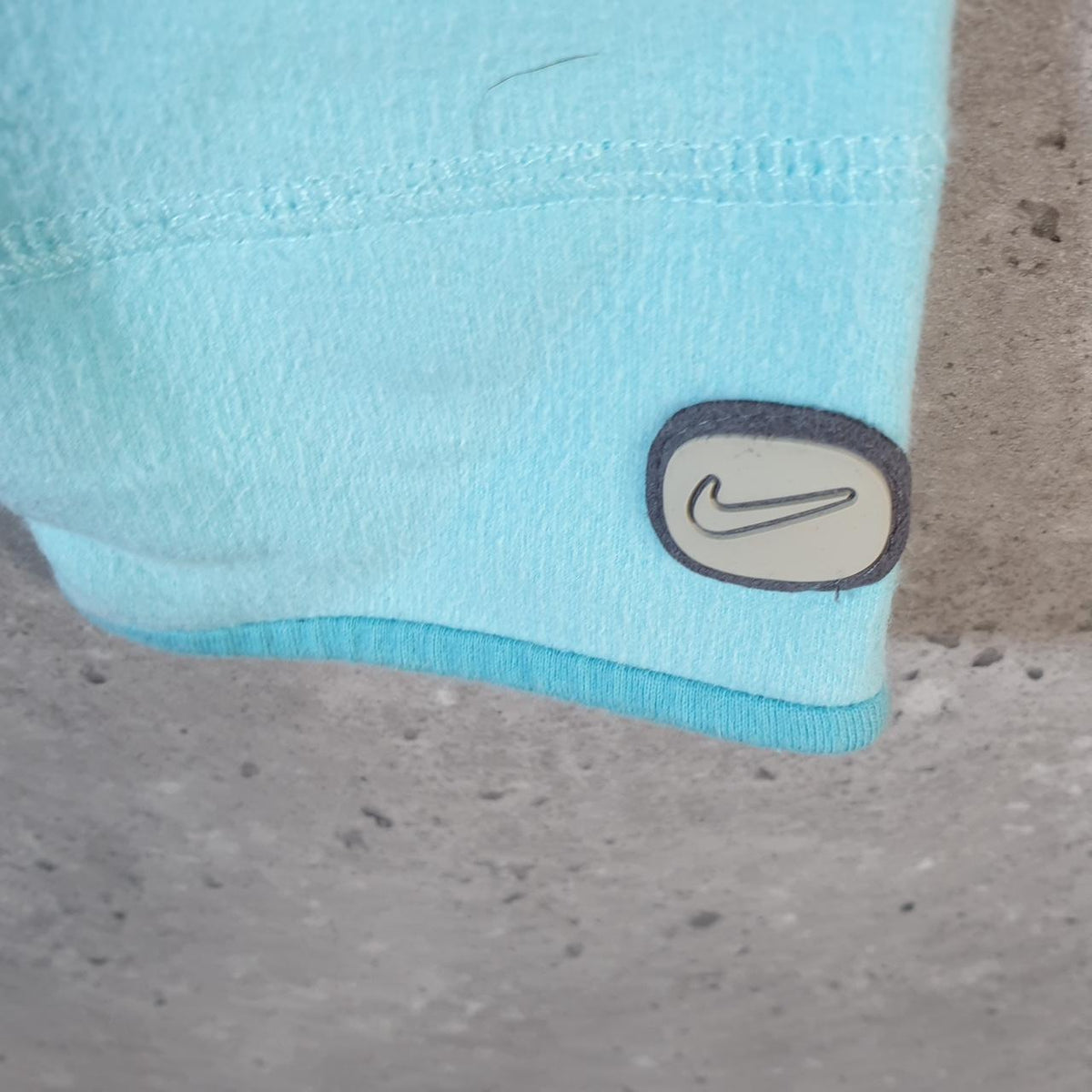 Vintage Nike 90s Embroidered Sweatshirt Womens Large Blue Swoosh Y2K Pullover