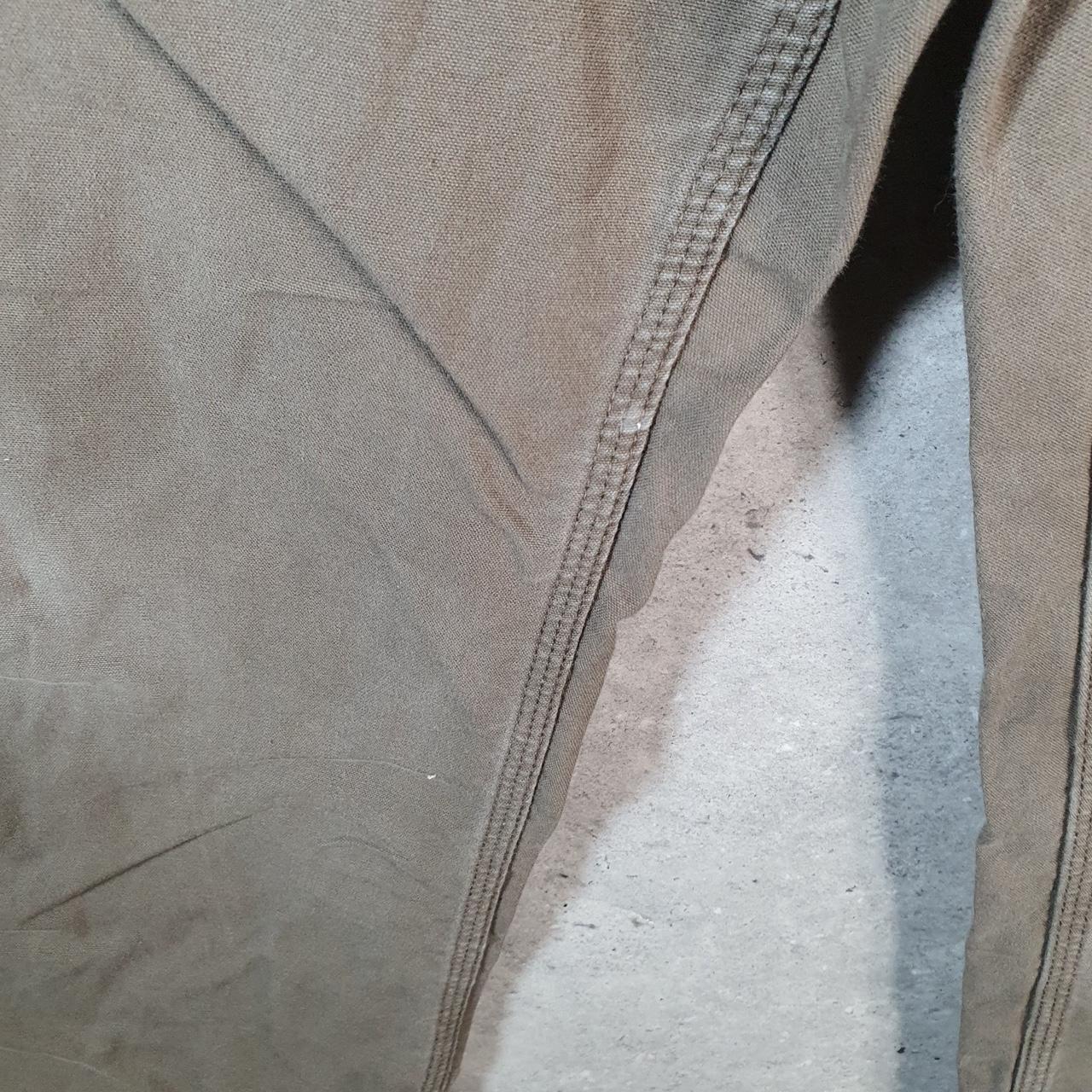 Vintage Carhartt Carpenter Trousers Mens W34 L32 Brown Original Dungaree Fit Workwear USA