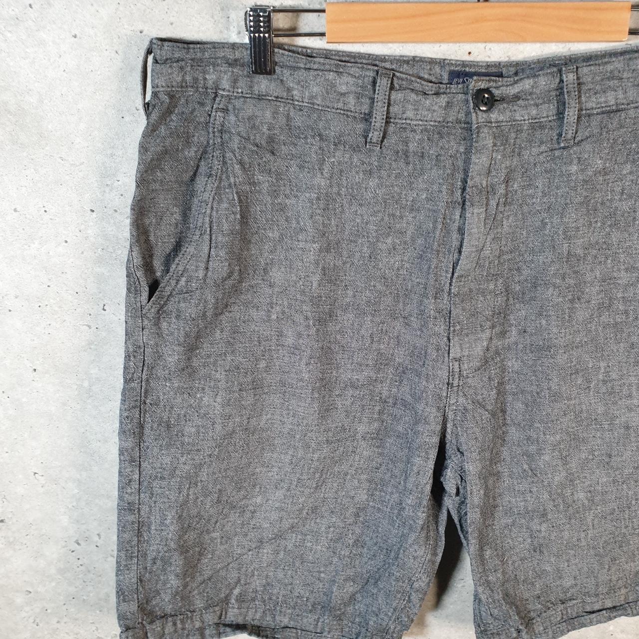 Vintage Levi’s Baggy Shorts Jorts Cargo Mens W38 Grey Relaxed