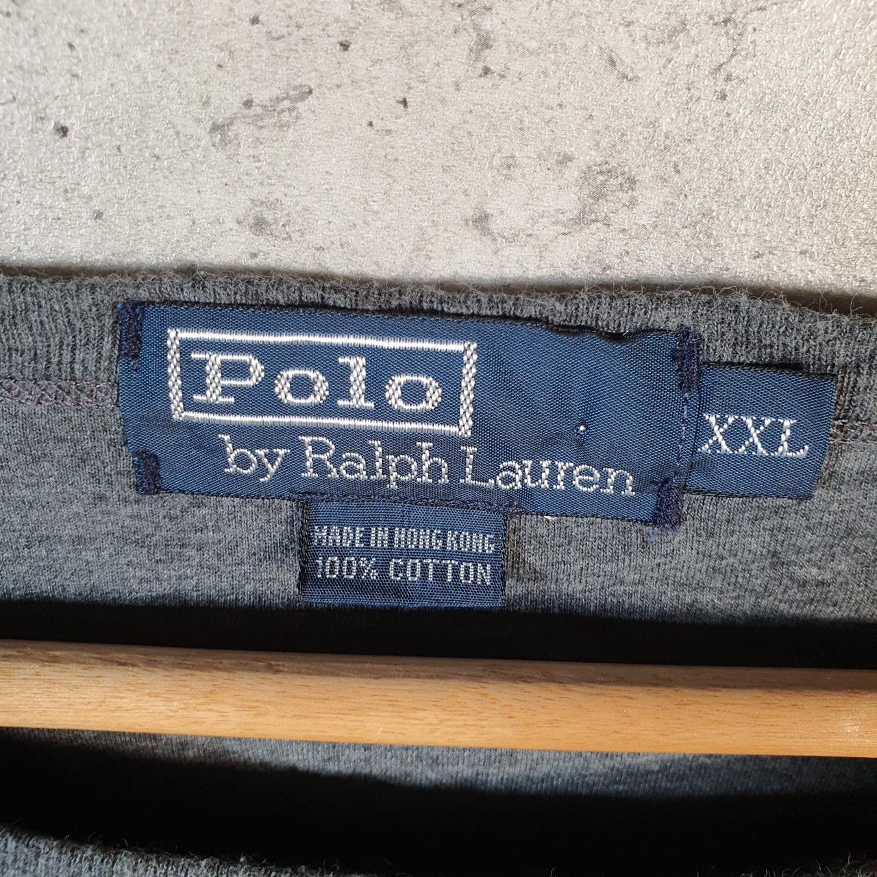 Vintage Ralph Lauren Polo Sweatshirt Men’s 2XL Navy Blue Pullover