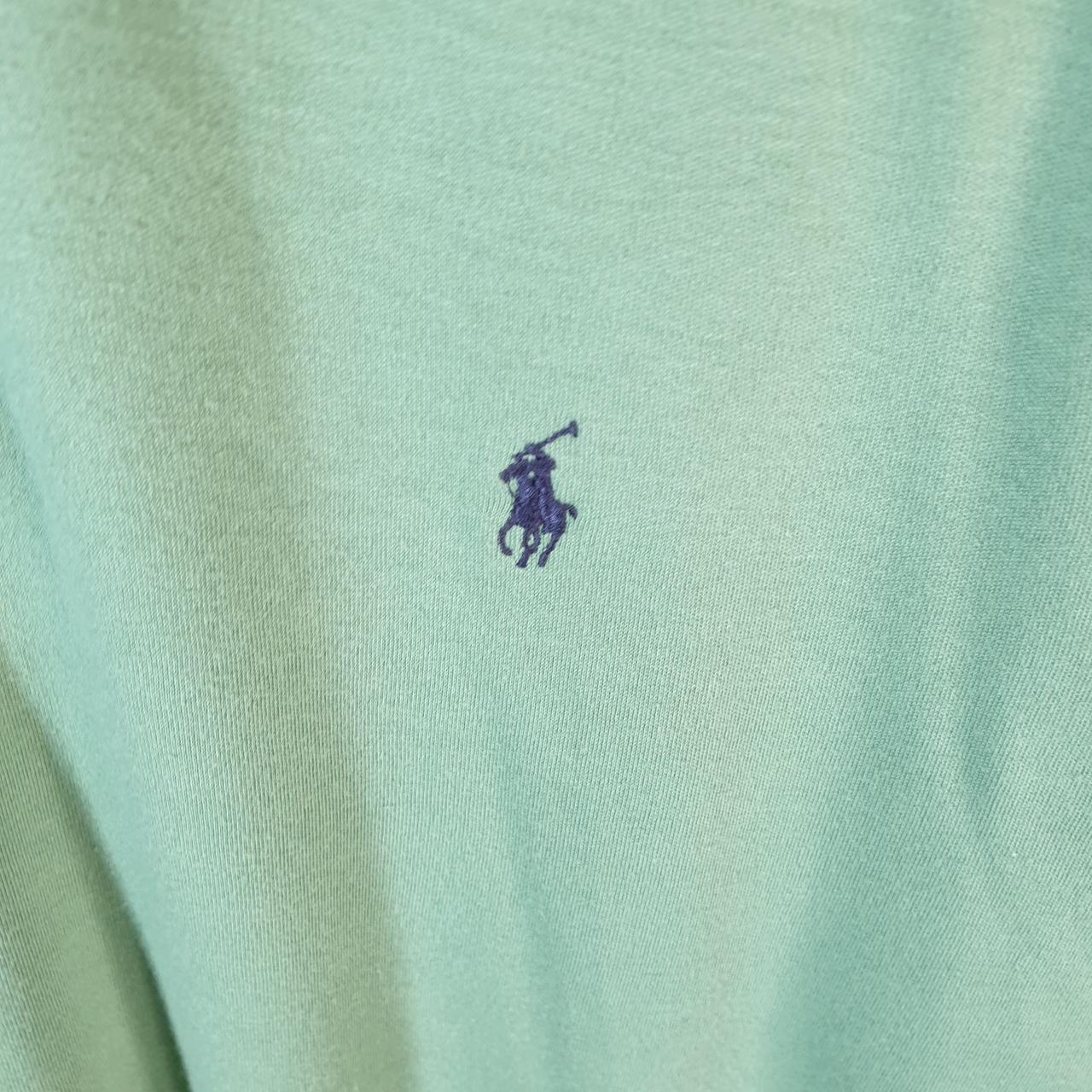 Vintage Ralph Lauren Polo Shirt Men’s Medium Green Classic Fit Embroidered Pony