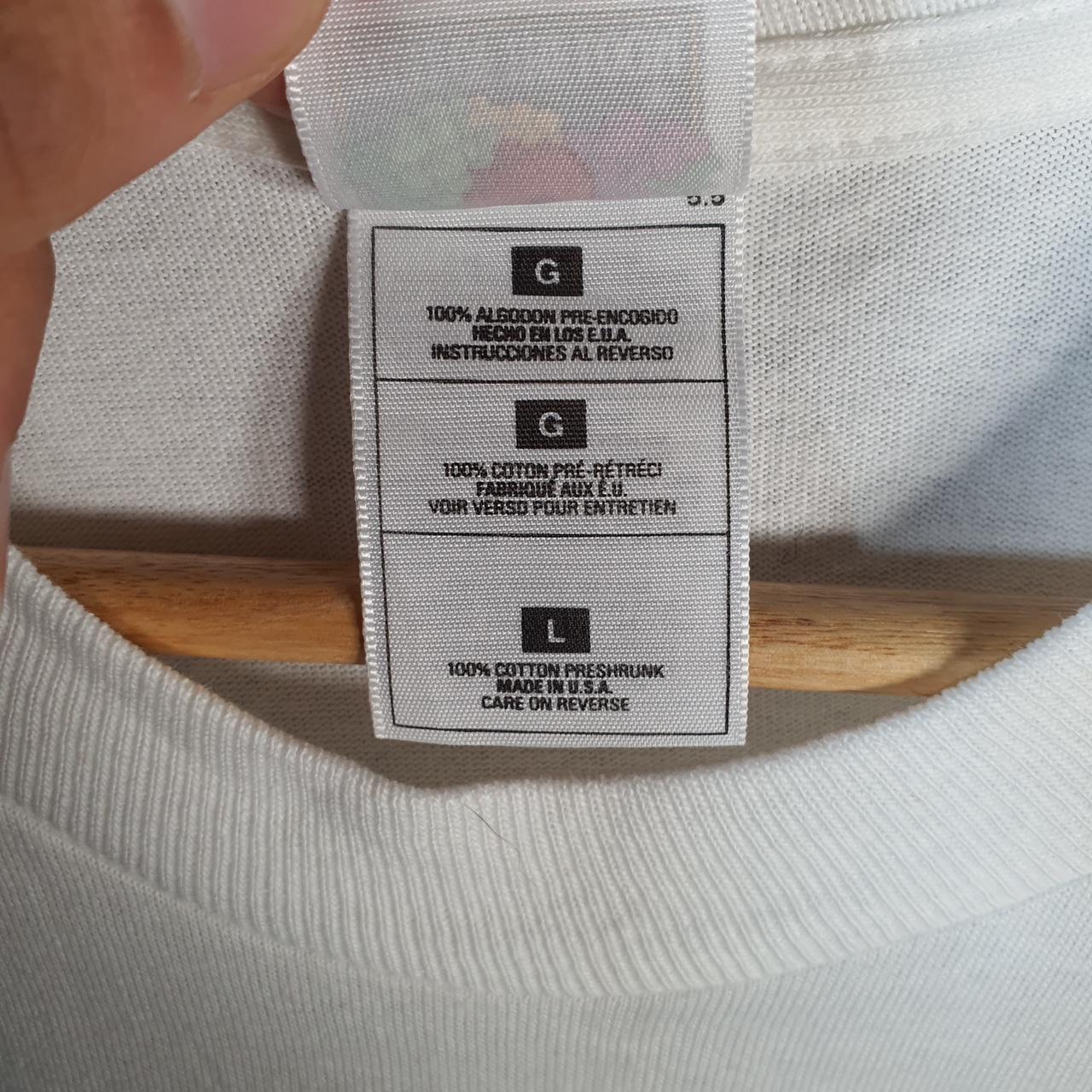 Vintage Fruit Of The Loom Mootown Snacks Cow 90s USA Single Stitch T Shirt Men’s Large White