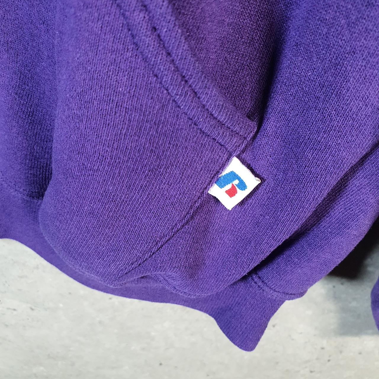 Vintage Russell Athletic Ashland Alumni Uni Hoodie Womens Medium Purple Pullover Baggy
