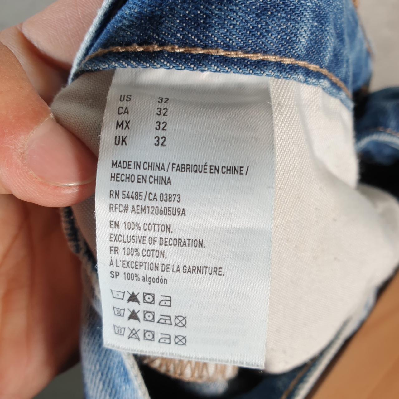 Vintage American Eagle Baggy Y2K Hip Hop Jorts Shorts Mens W32 Blue Denim USA