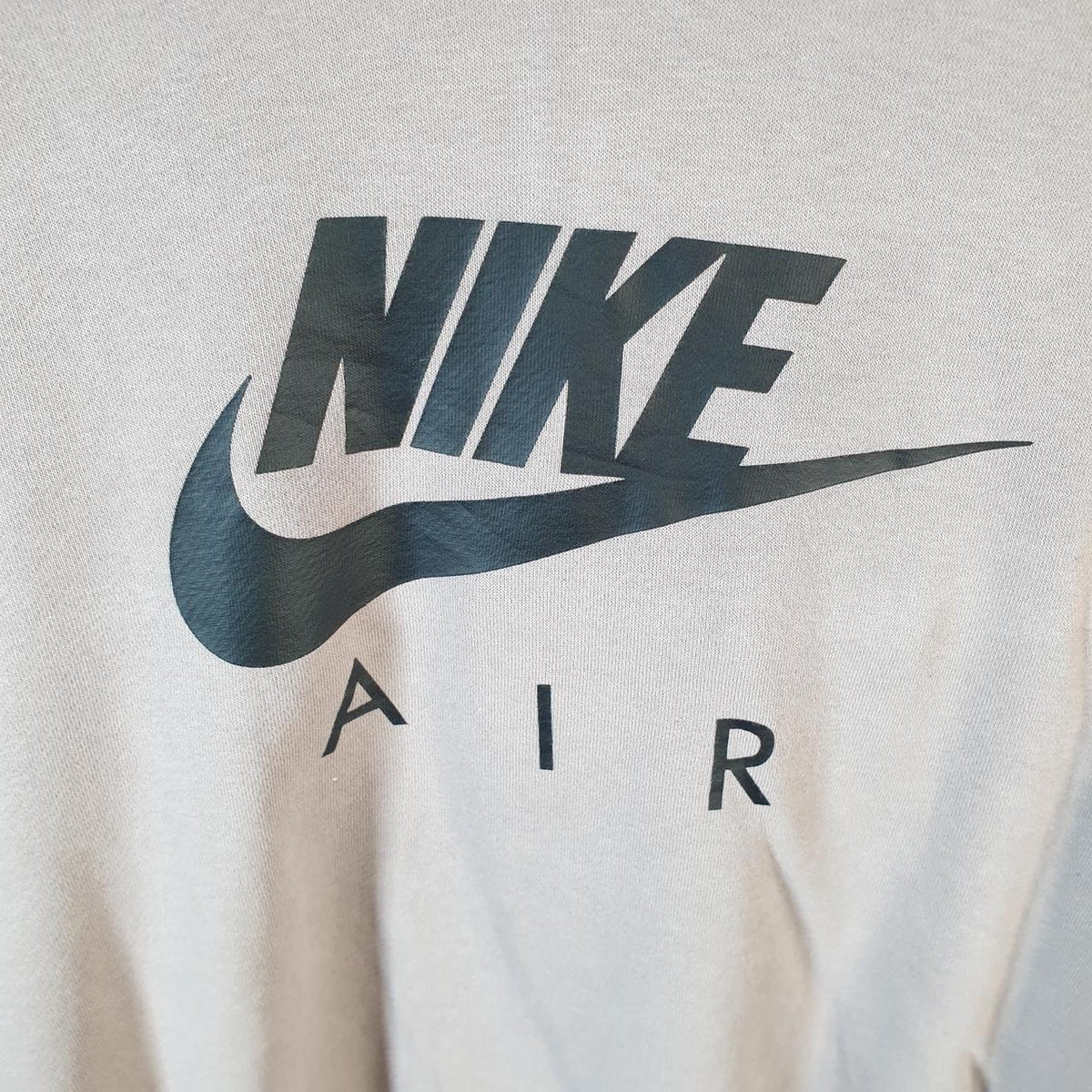 Vintage Nike Air Spellout Hoodie Womens Medium Pink Swoosh Y2K Pullover