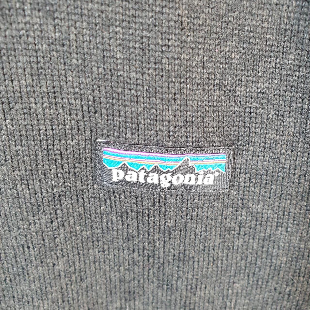Vintage Patagonia Better Sweater Full Zip Fleece Sweatshirt Womens Large Black