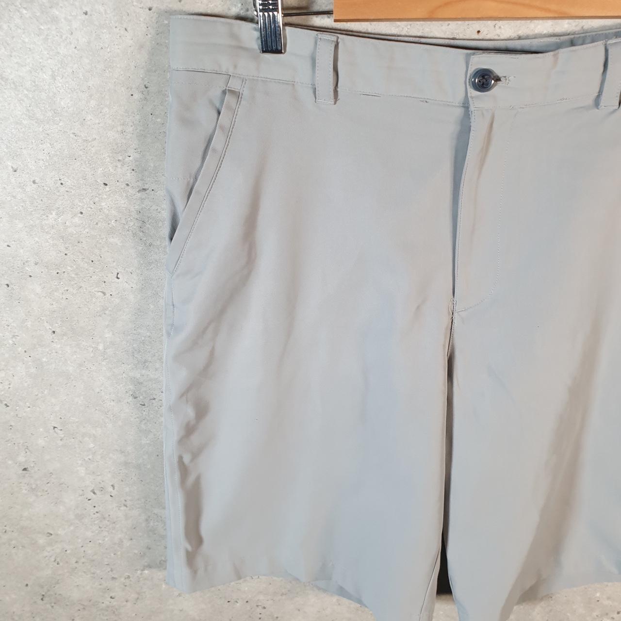 Vintage Izod Shorts Jorts Cargo Men’s W36 Grey Baggy Cotton