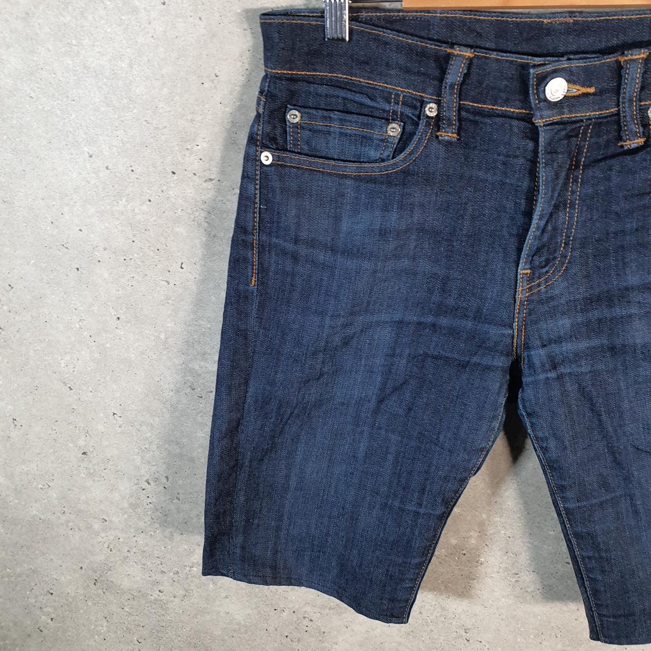 Vintage Levi’s 511 Denim Jean Shorts Jorts Cargo Men’s W31 Blue Baggy Cotton