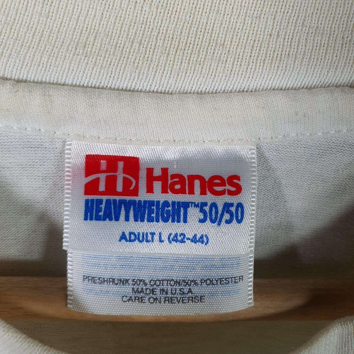 Vintage Hanes 50/50 1995 Penn Relays USA Single Stitch T Shirt Men’s Large White Big Fish Vintage