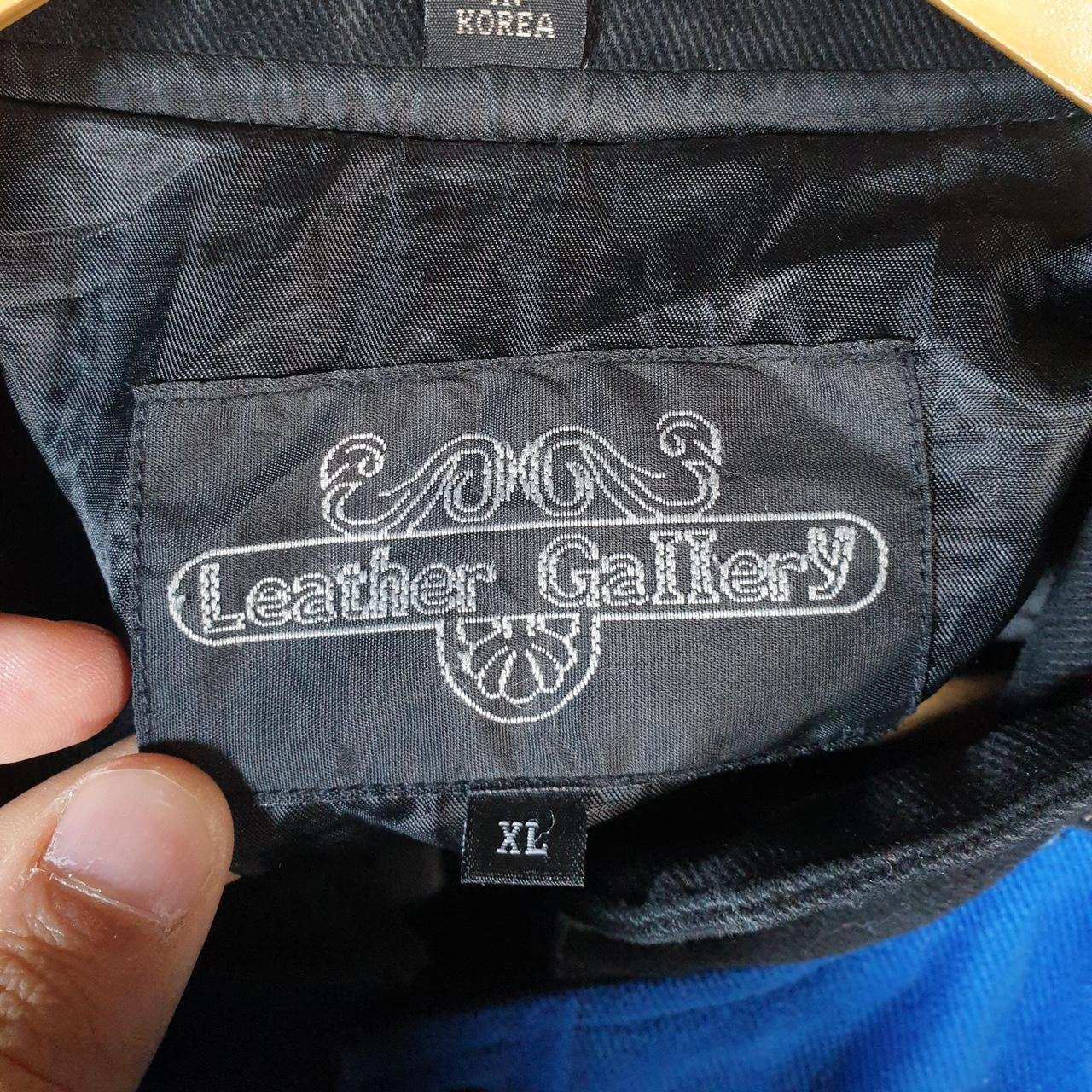 Vintage Leather Gallery Kentucky Wildcats 90s Bomber Jacket Men’s XL Blue Pro Sport Biker USA Big Fish Vintage