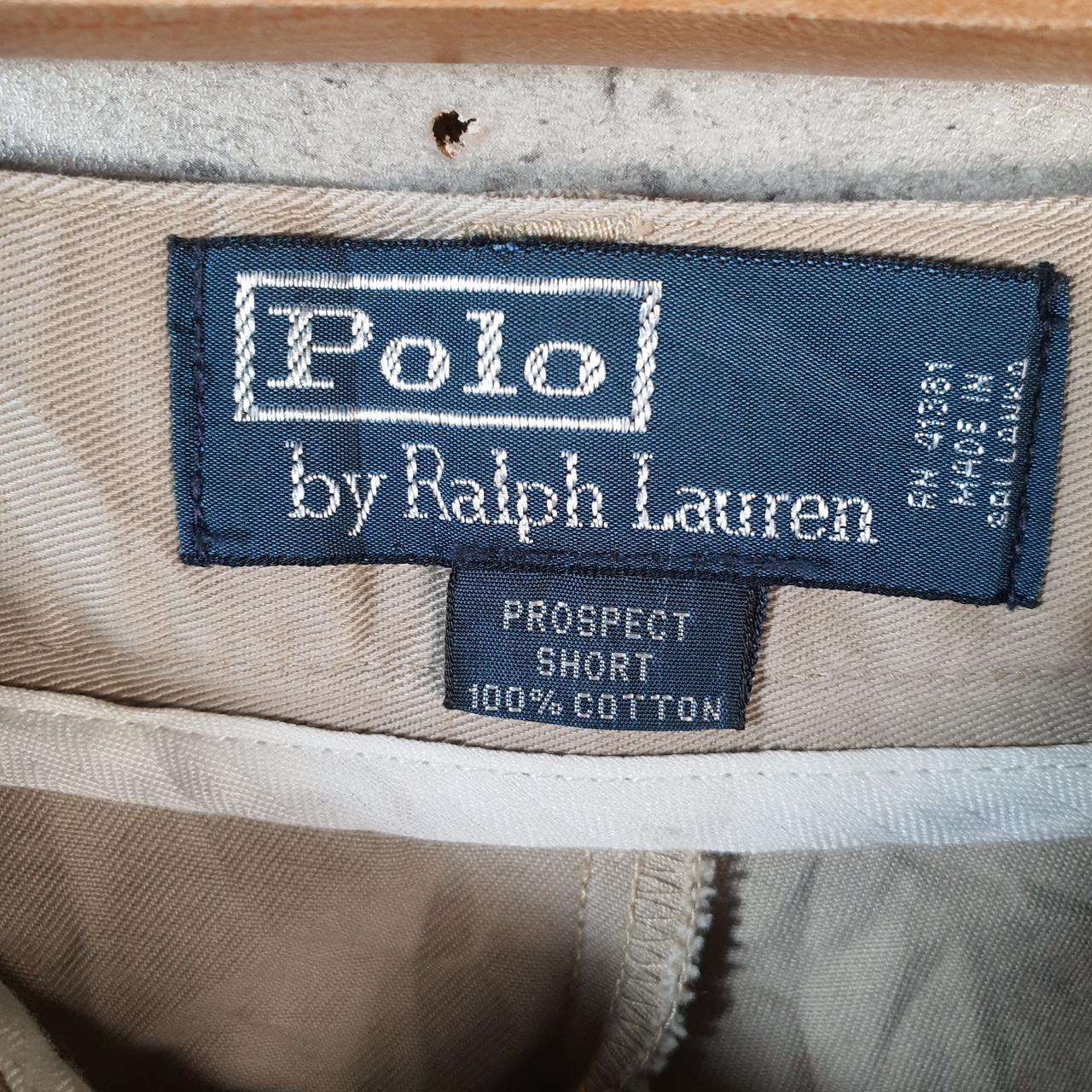 Vintage Ralph Lauren Polo Shorts Jorts Cargo Men’s W35 Brown Baggy Cotton Big Fish Vintage