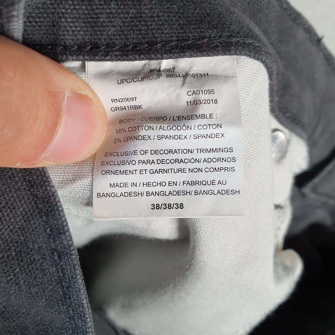 Vintage Dickies Carpenter Shorts Jorts Jeans Men’s W38 Black Denim Relaxed Fit Baggy Workwear Big Fish Vintage