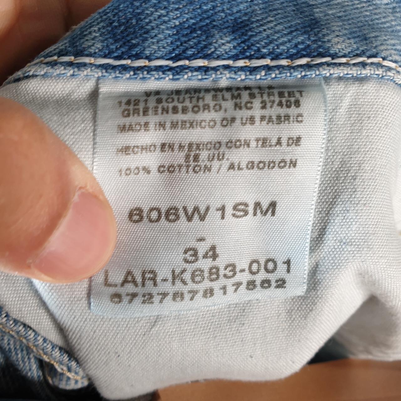 Vintage Wrangler Denim Shorts Jorts Cargo Men’s W34 Blue Baggy Cotton