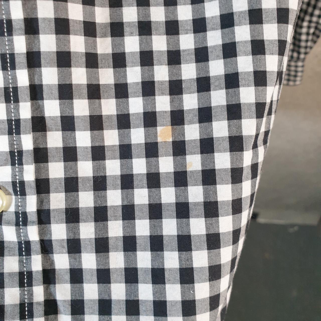 Vintage Ralph Lauren Button Down Shirt Men’s XL Grey Checkered Custom Fit Pony Cotton Big Fish Vintage