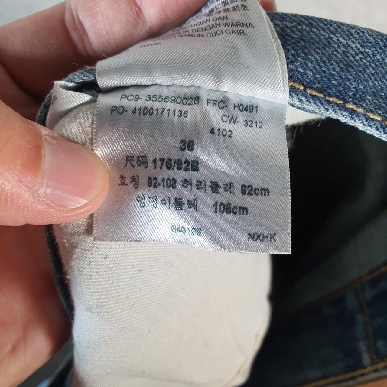 Vintage Levi’s 569 Baggy Shorts Jorts Cargo Mens W36 Blue Relaxed Denim