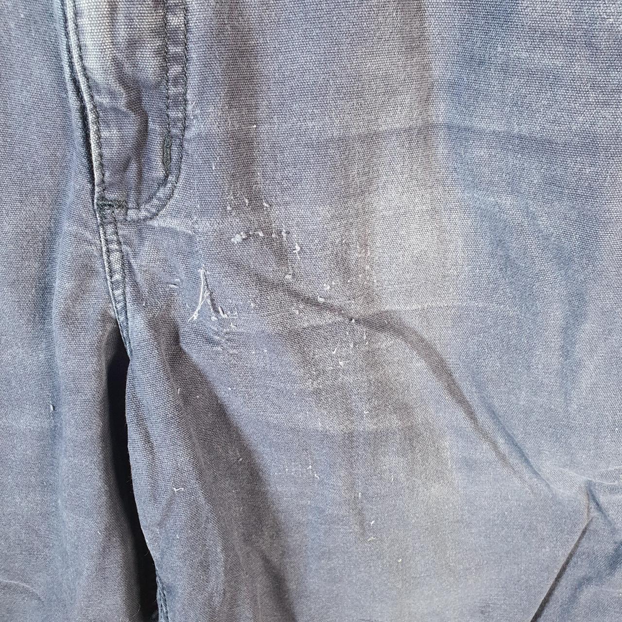 Vintage Carhartt Baggy Carpenter Shorts Jorts Cargo Men’s W34 Navy Blue Relaxed Fit Workwear A4849