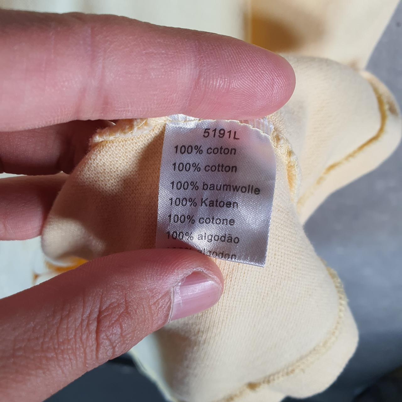 Vintage Lacoste Polo Shirt Men’s Large Yellow Classic Fit Embroidered Logo