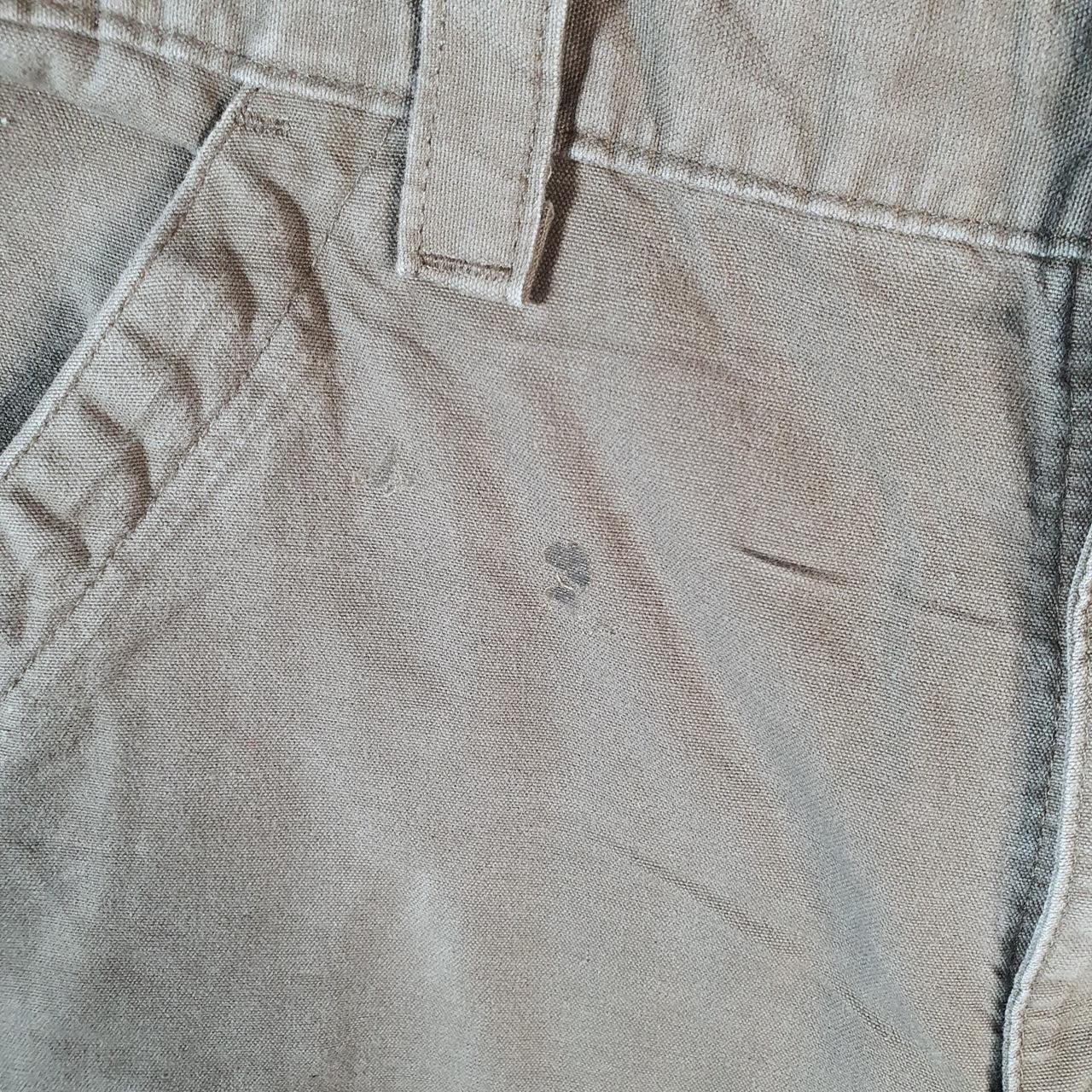 Vintage Carhartt Carpenter Trousers Mens W34 L32 Brown Original Dungaree Fit Workwear USA
