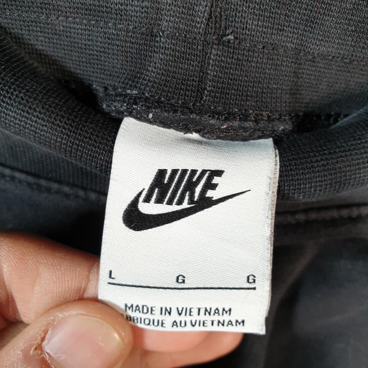 Vintage Nike Club Sweatpant Joggers Womens Large Black Swoosh Sports Tracksuit - Big Fish Vintage