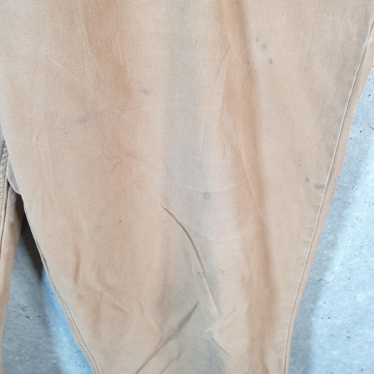Vintage Carhartt Carpenter Trousers Mens W40 L30 Brown Relaxed Fit Workwear