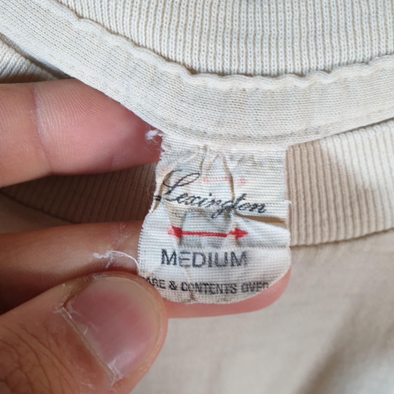 Vintage Lexington Busch Gardens Tampa 90s USA Single Stitch T Shirt Men’s Small White