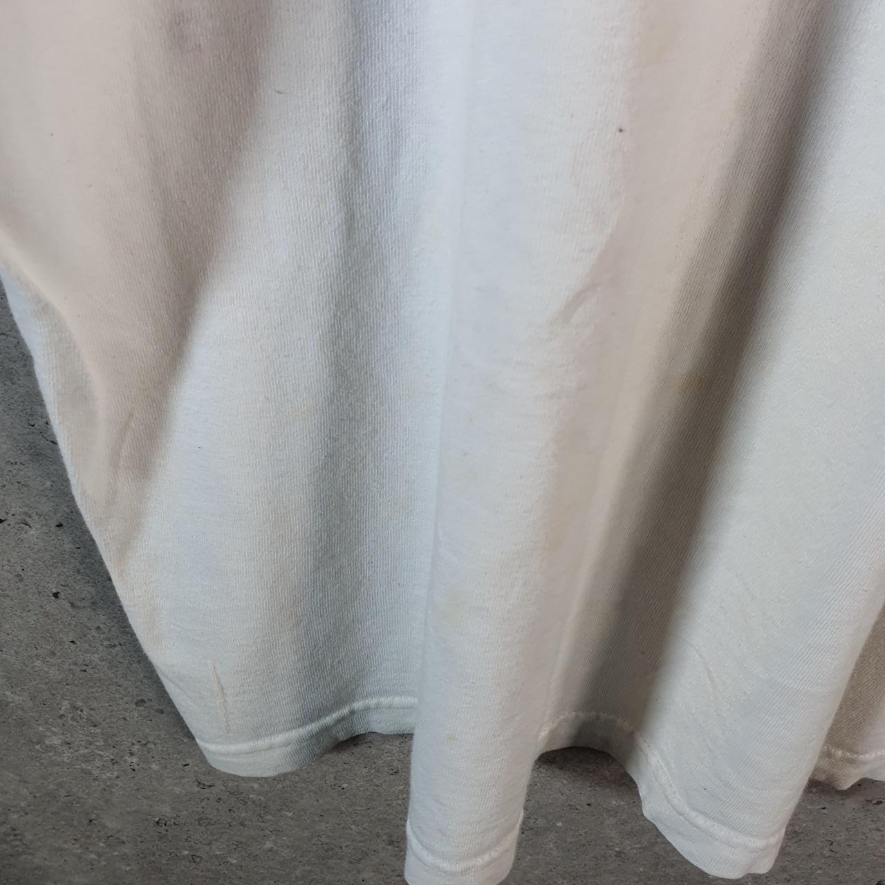 Vintage Adidas Spellout 90s Retro T Shirt Womens Large White Logo Athletic