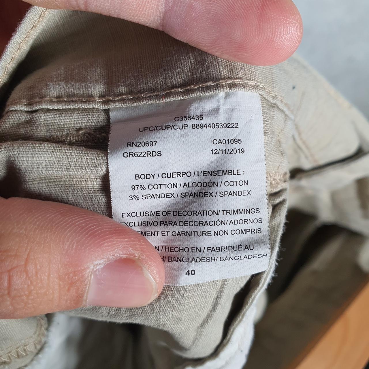 Vintage Dickies Baggy Chino Shorts Jorts Cargo Mens W40 Brown Relaxed Fit