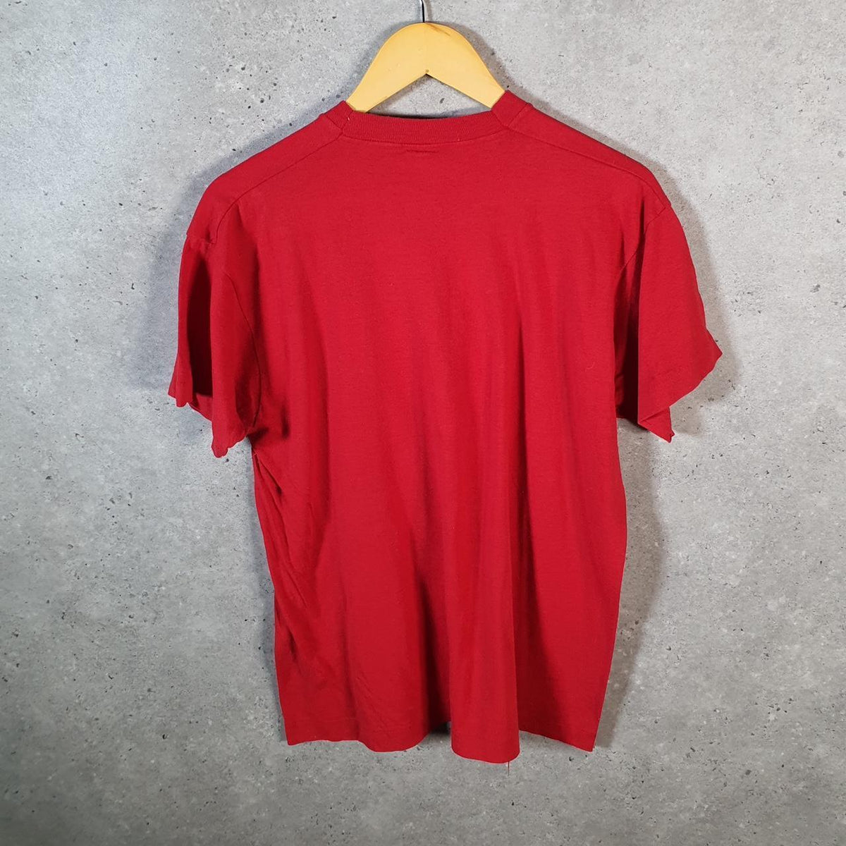 Vintage Screen Stars 1991 Canton Ohio Family USA Single Stitch T Shirt Men’s XL Red C9641