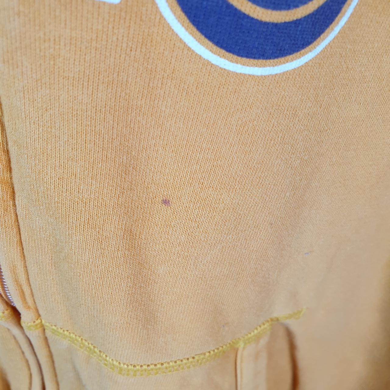 Vintage Adidas Los Angeles Lakers Hoodie Kids 14 Years Old Orange Full Zip Baggy