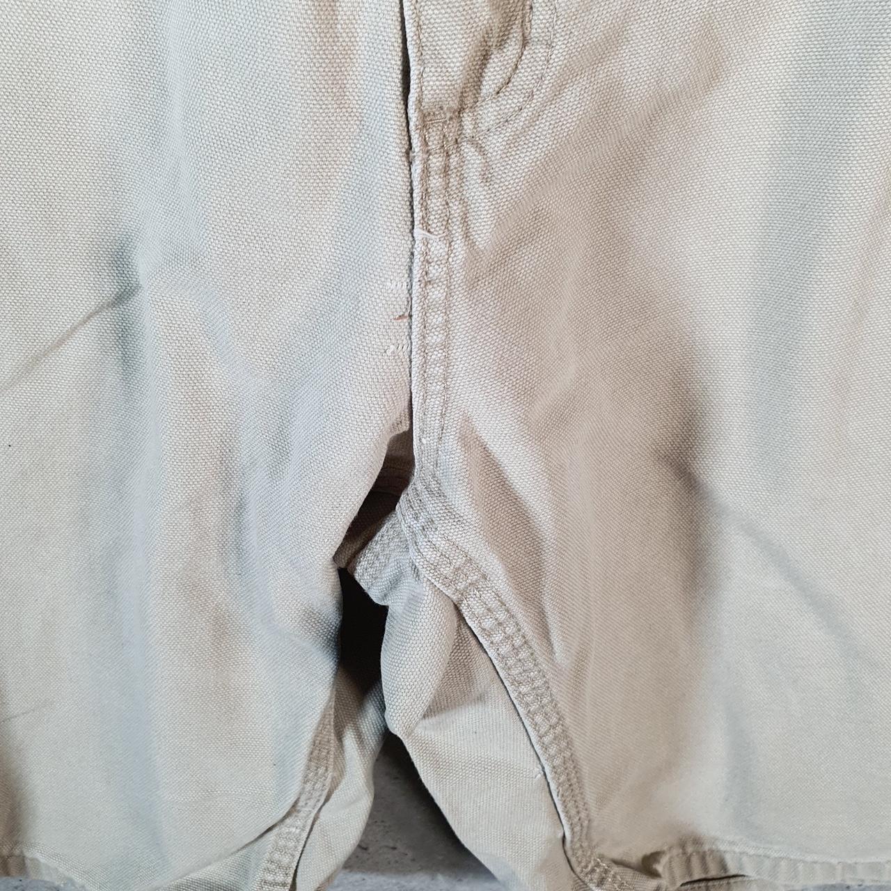 Vintage Carhartt Baggy Carpenter Shorts Jorts Cargo Men’s W44 Brown Relaxed Fit Workwear A4850