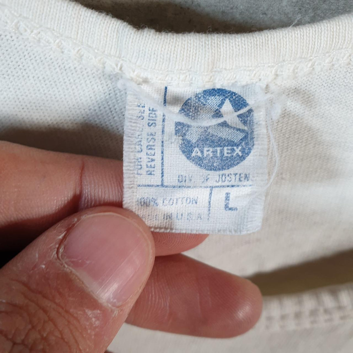 Vintage Artex Penn State 90s Graphic USA Single Stitch Vest Men’s Large White