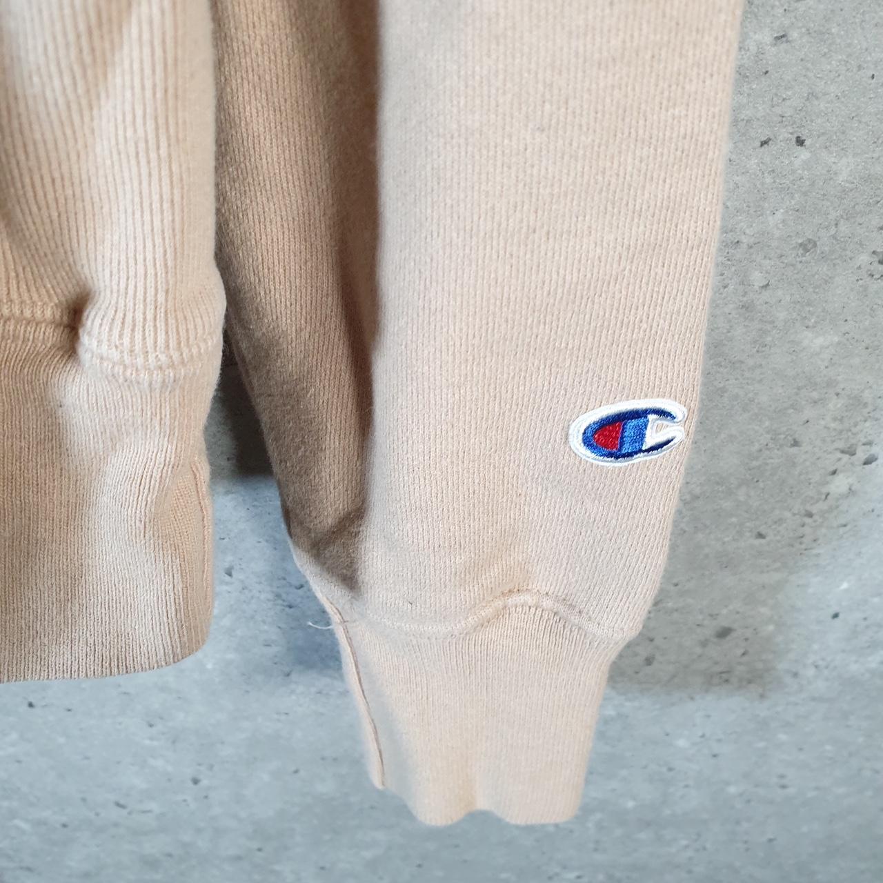 Vintage Champion Reverse Weave Hoodie Men’s Small Brown Pro Sport Pullover
