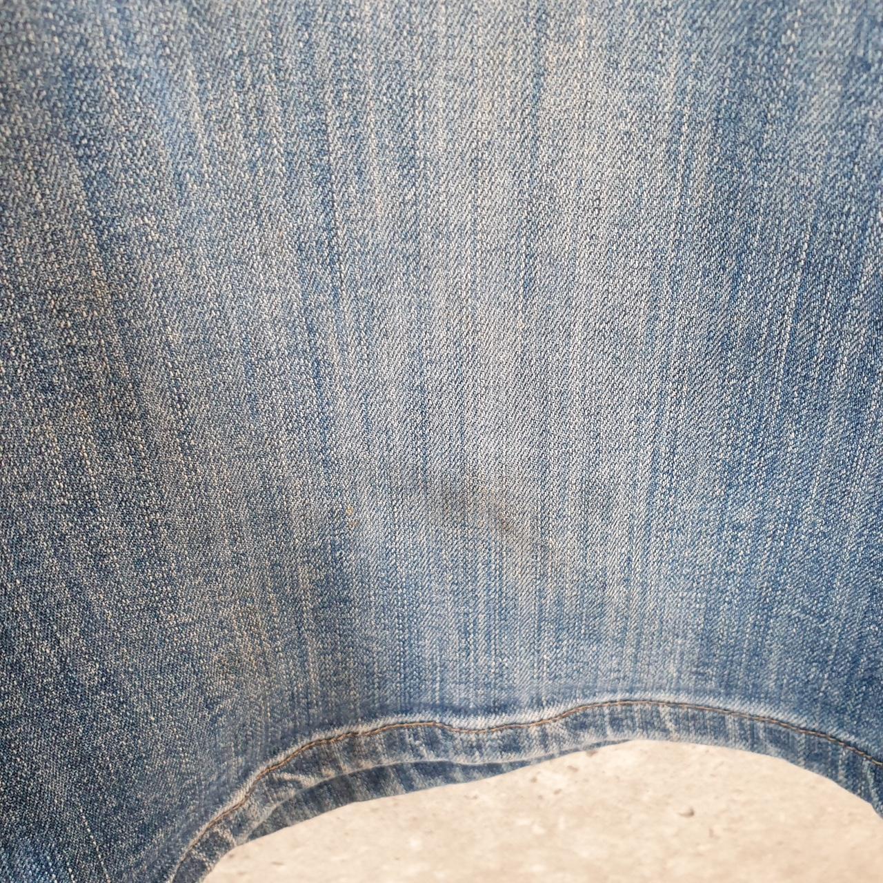 Vintage Wrangler Denim Shorts Jorts Cargo Men’s W42 Relaxed Blue Baggy Cotton