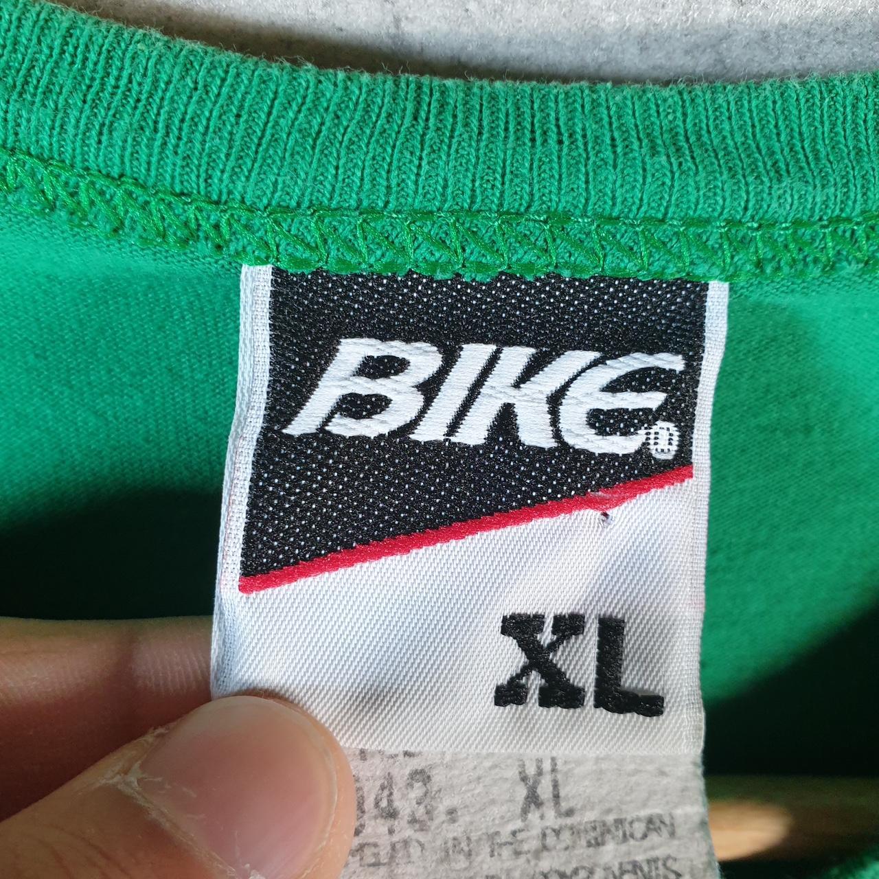 Vintage Bike Schear Tax busters 90s USA Single Stitch T Shirt Men’s XL Green