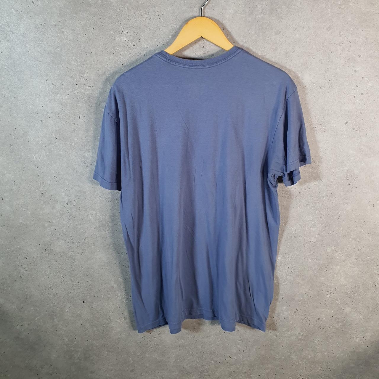 Vintage Ralph Lauren Polo Sport T Shirt Men’s Large Blue  Classic Fit Embroidered Pony C8689