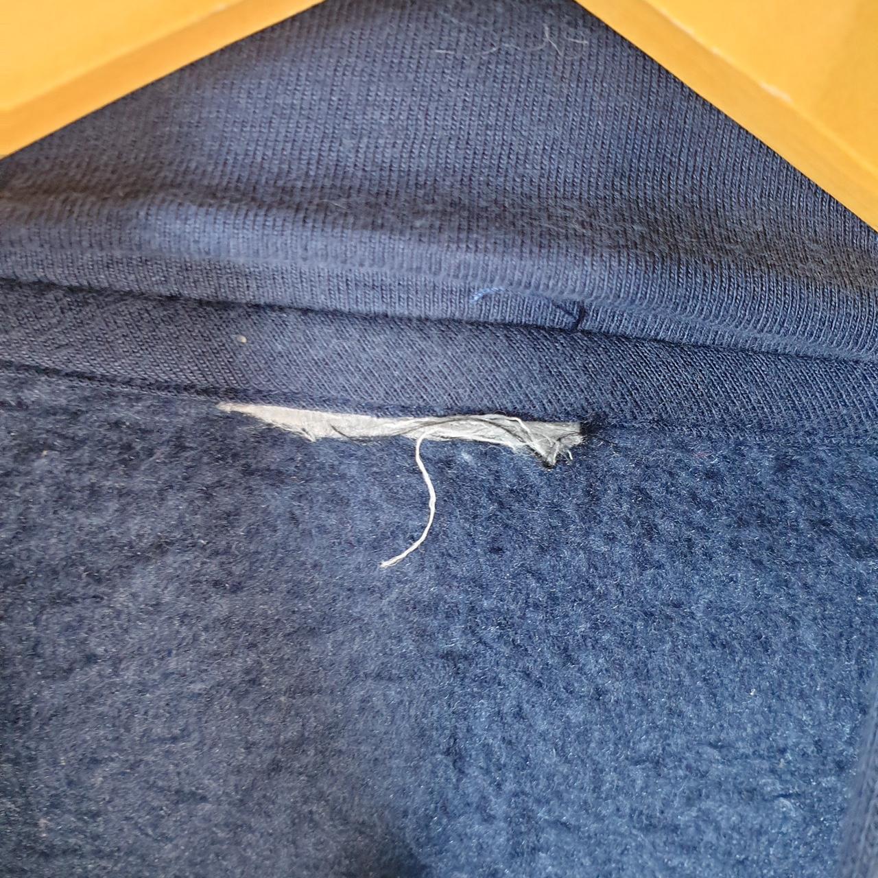 Vintage Nike Club Hoodie Womens XL Navy Blue Swoosh Y2K Pullover