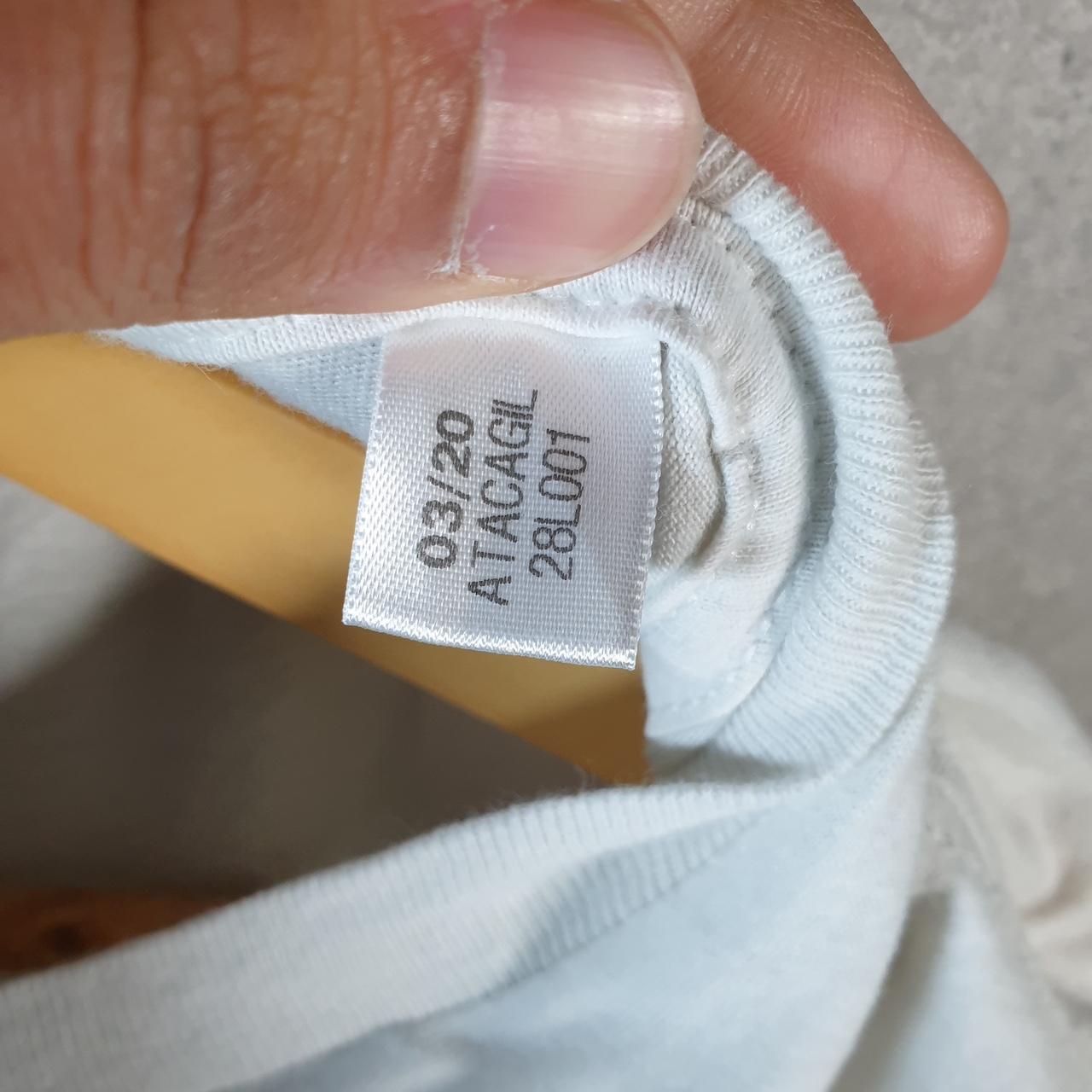 Vintage Adidas Amplifier T Shirt Shirt Men’s Large White Three Stripes Logo Athletic C9604