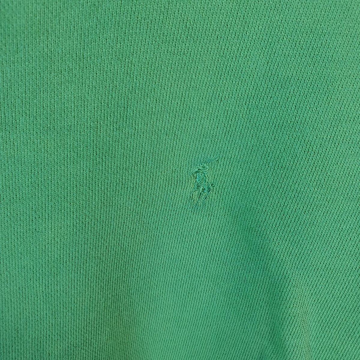Vintage Ralph Lauren Polo Sweatshirt Womens Large Green Pullover Pony