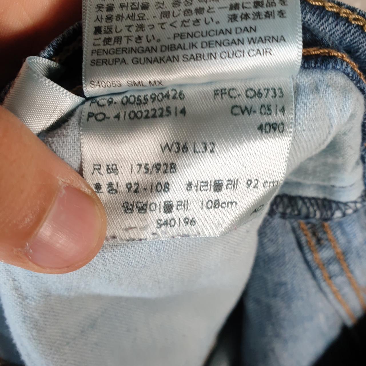 Vintage Levi’s 559 Baggy Shorts Jorts Cargo Mens W36 Blue Relaxed Denim