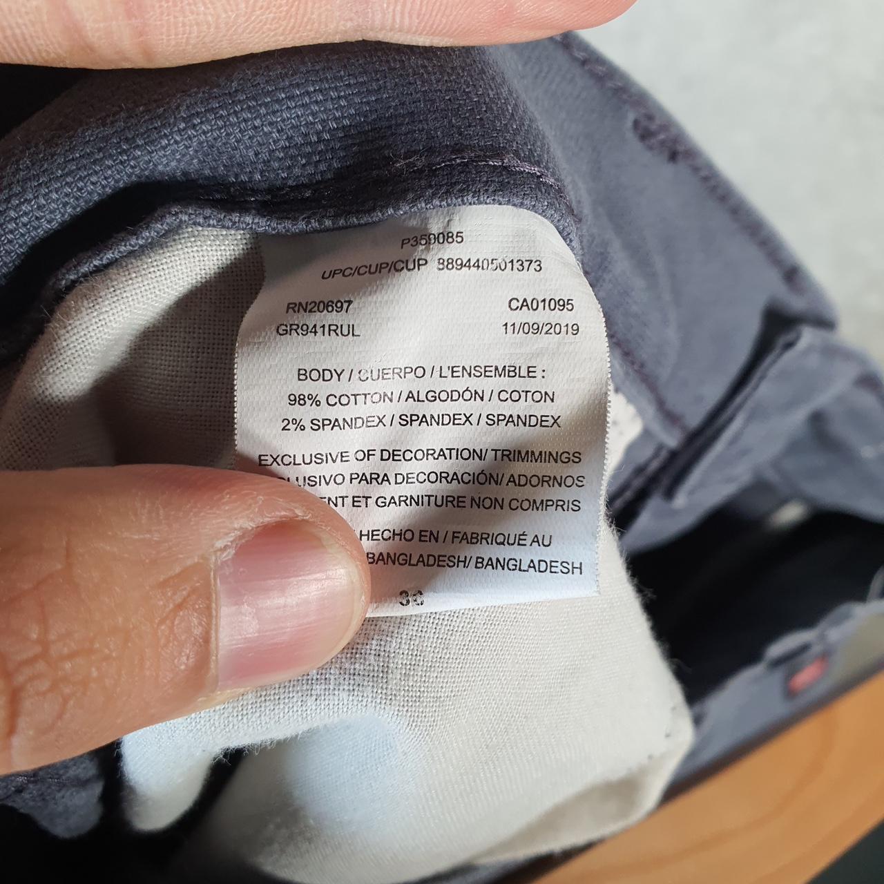 Vintage Dickies Baggy Chino Shorts Jorts Cargo Mens W36 Blue Relaxed Fit