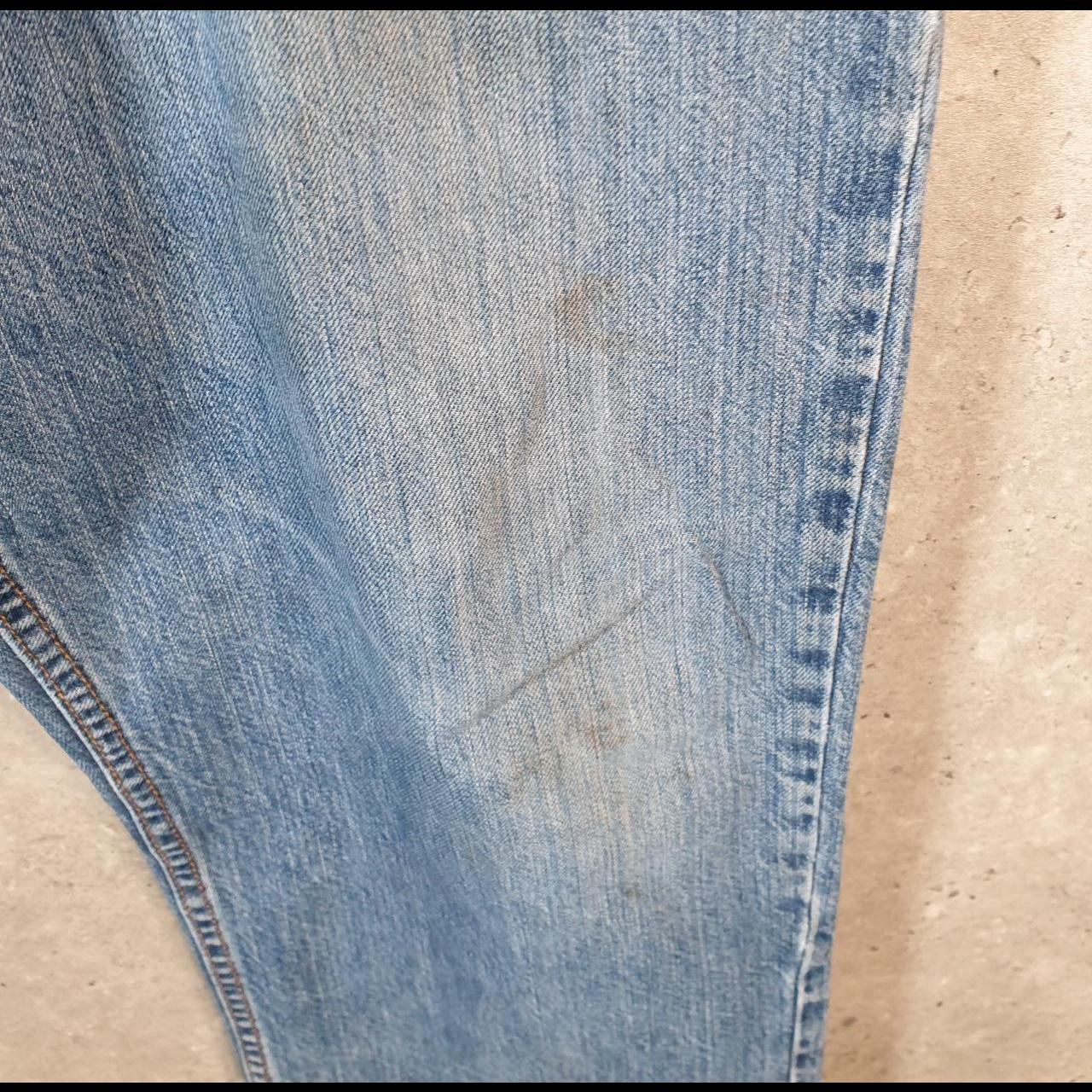 Vintage Carhartt Workwear Carpenter Jeans Mens W38 L30 Blue Denim Relaxed Fit USA