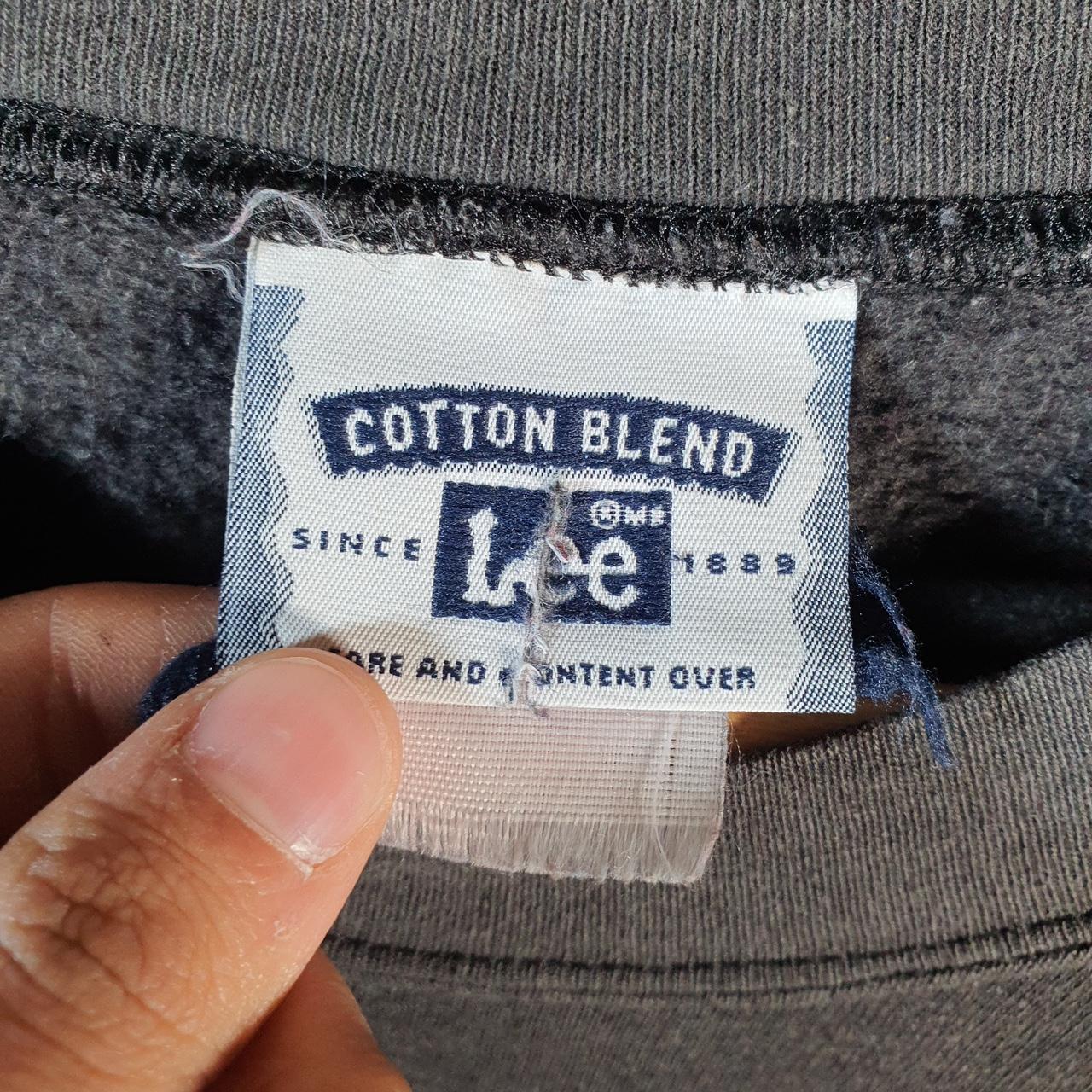 Vintage Lee Cotton Blend Sweatshirt Men’s XL Black USA Myrtle Beach Pullover