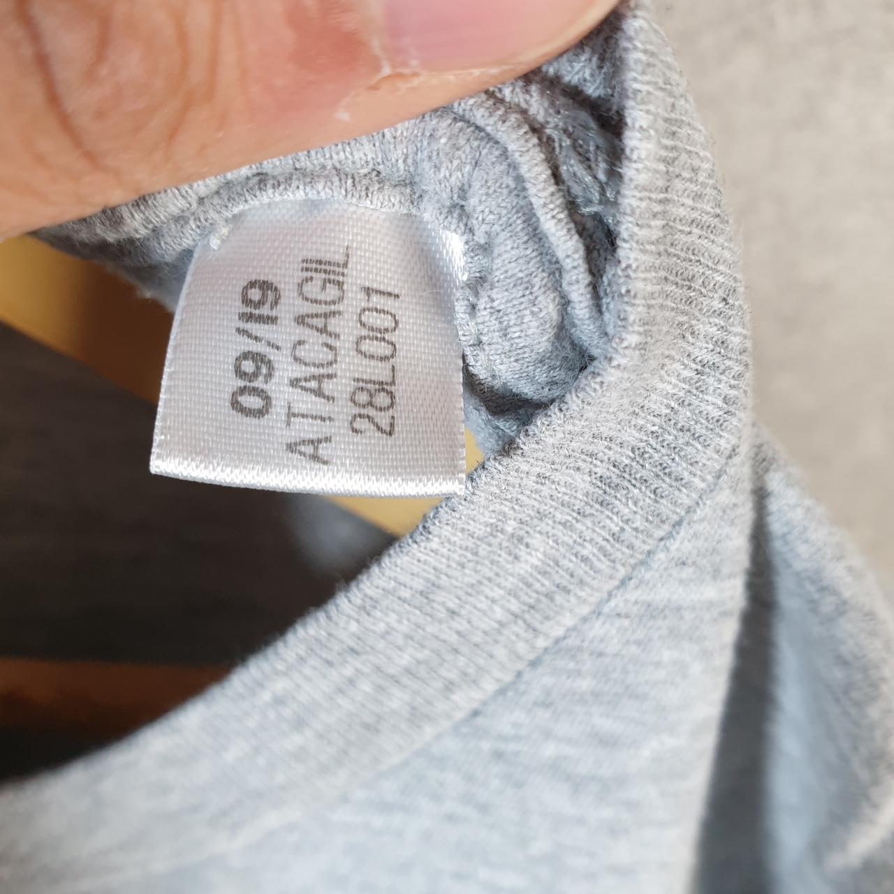 Vintage Adidas Amplifier T Shirt Shirt Men’s Large Grey Three Stripes Logo Athletic C9915