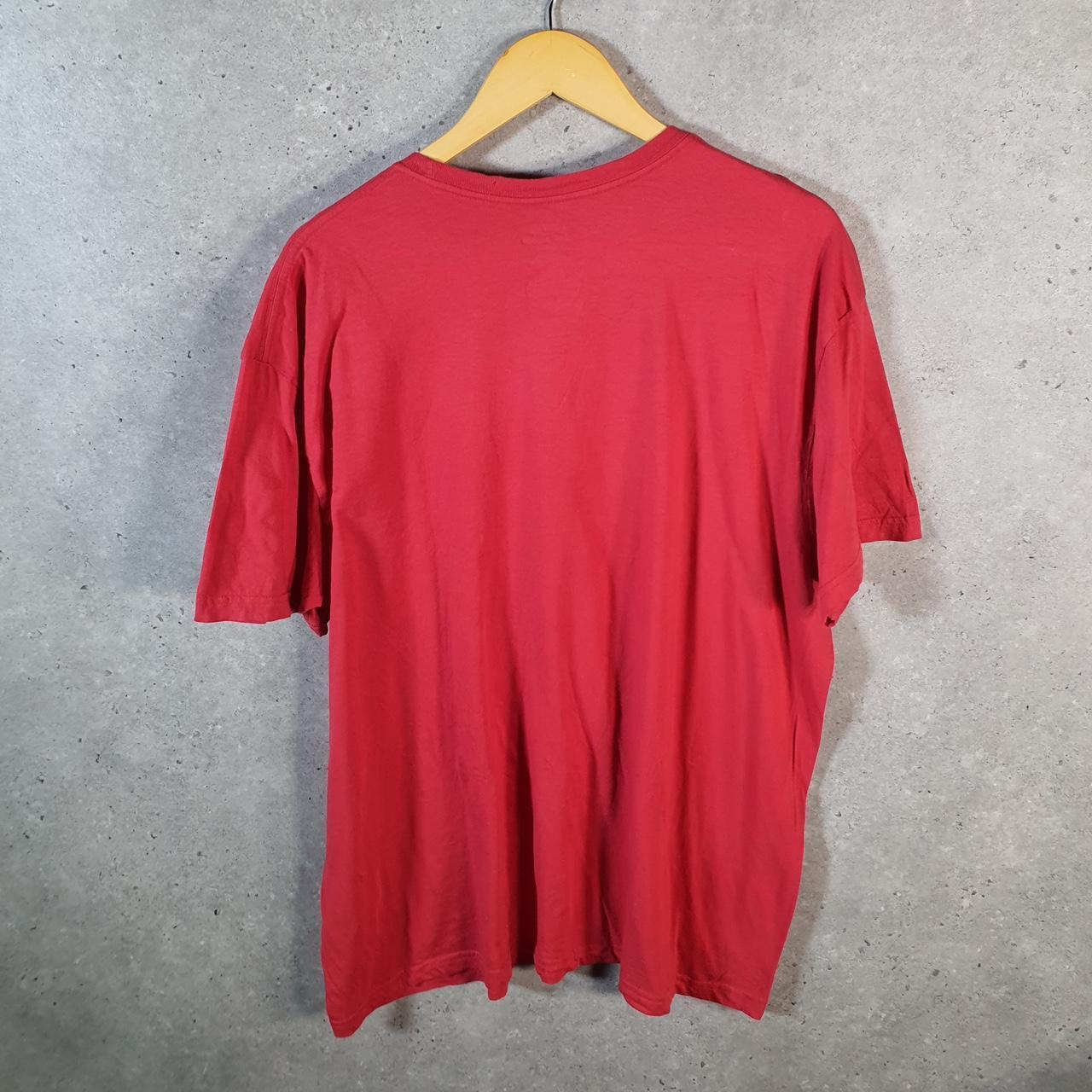 Vintage Ralph Lauren Polo Sport T Shirt Men’s XL Red  Classic Fit Embroidered Pony C8696